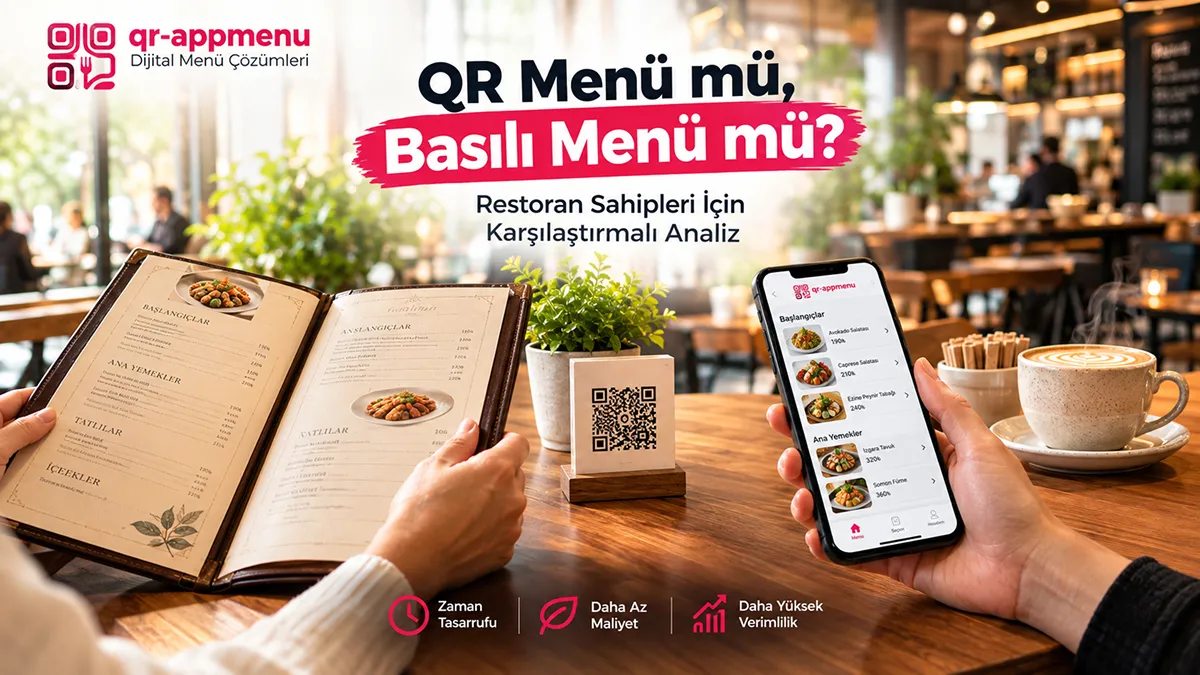 QR Menu vs Printed Menu: Cost, Customer Experience and Operations Compared